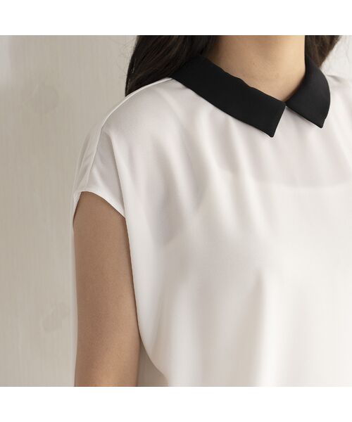 EUCLAID / エウクレイド シャツ・ブラウス | バイカラーブラウス | 詳細3