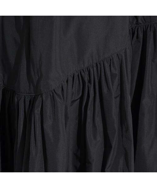 EUCLAID / エウクレイド ミニ・ひざ丈スカート | 撥水タフタギャザースカート | 詳細13