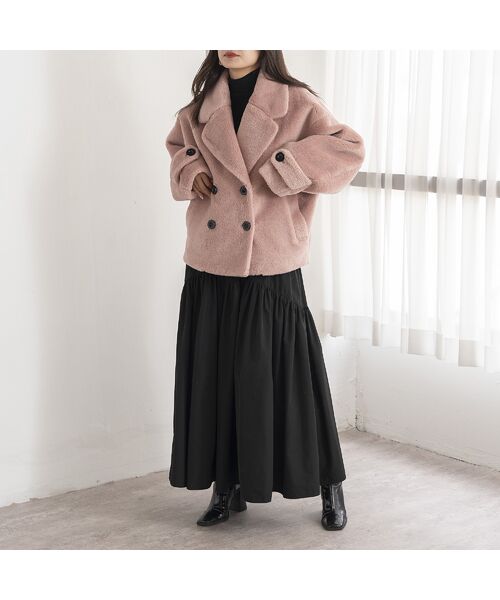 EUCLAID / エウクレイド ミニ・ひざ丈スカート | 【追加生産】【VERY掲載】撥水タフタボリュームスカート | 詳細16