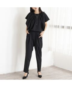 EUCLAID / エウクレイド サロペット・オールインワン | ストレッチラッセルオールインワン