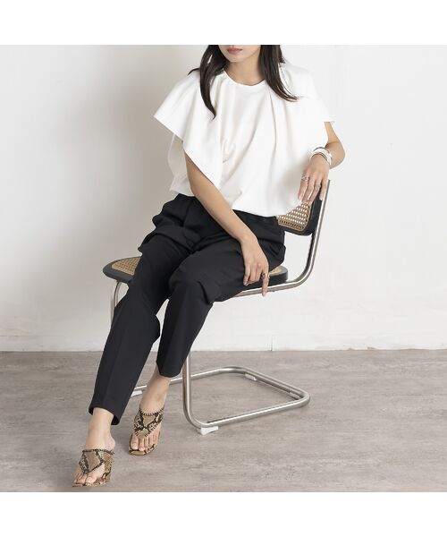 EUCLAID / エウクレイド サロペット・オールインワン | ストレッチラッセルオールインワン | 詳細10