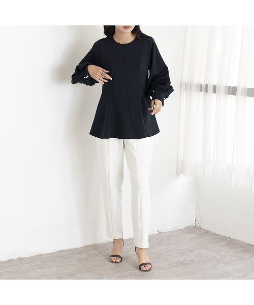 EUCLAID / エウクレイド その他パンツ | テーパードタックパンツ | 詳細5