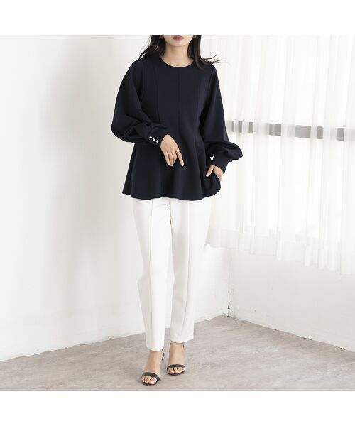 EUCLAID / エウクレイド その他パンツ | テーパードタックパンツ | 詳細6