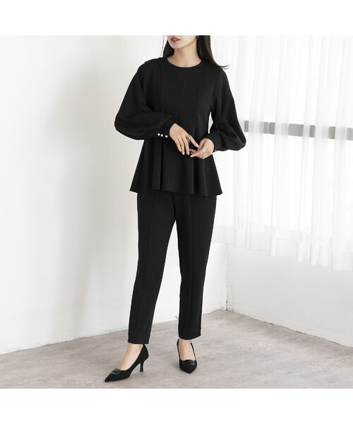 EUCLAID / エウクレイド その他パンツ | テーパードタックパンツ | 詳細15