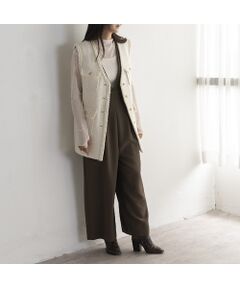 EUCLAID / エウクレイド サロペット・オールインワン | ダブルクロスサロペット