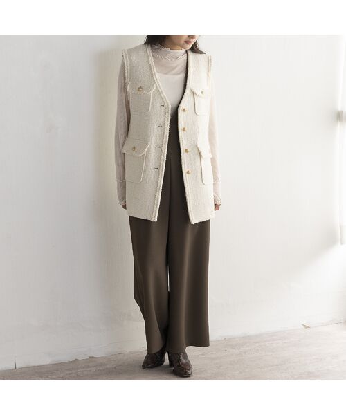 EUCLAID / エウクレイド サロペット・オールインワン | ダブルクロスサロペット | 詳細15