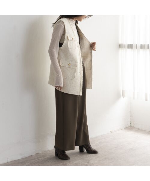 EUCLAID / エウクレイド サロペット・オールインワン | ダブルクロスサロペット | 詳細18