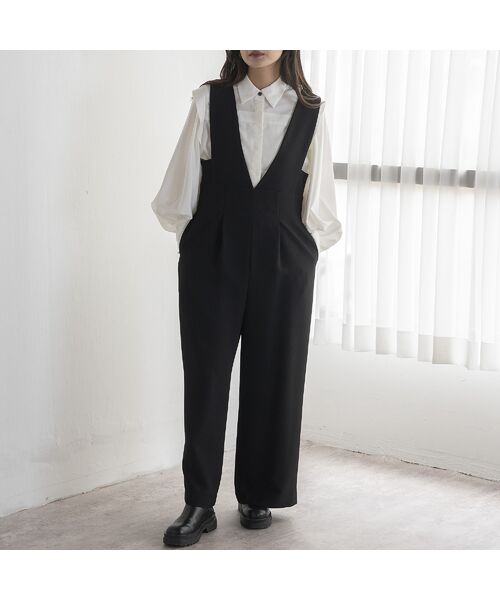 EUCLAID / エウクレイド サロペット・オールインワン | ダブルクロスサロペット | 詳細2