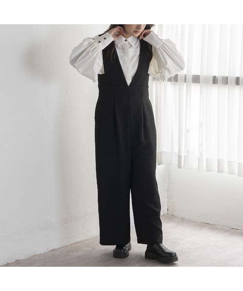 EUCLAID / エウクレイド サロペット・オールインワン | ダブルクロスサロペット | 詳細3