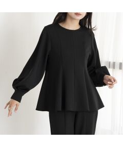 EUCLAID / エウクレイド シャツ・ブラウス | パールボタンフレアブラウス