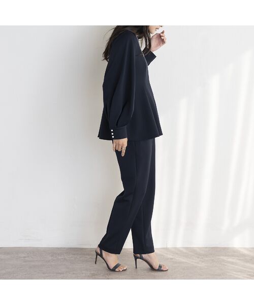 EUCLAID / エウクレイド シャツ・ブラウス | パールボタンフレアブラウス | 詳細10