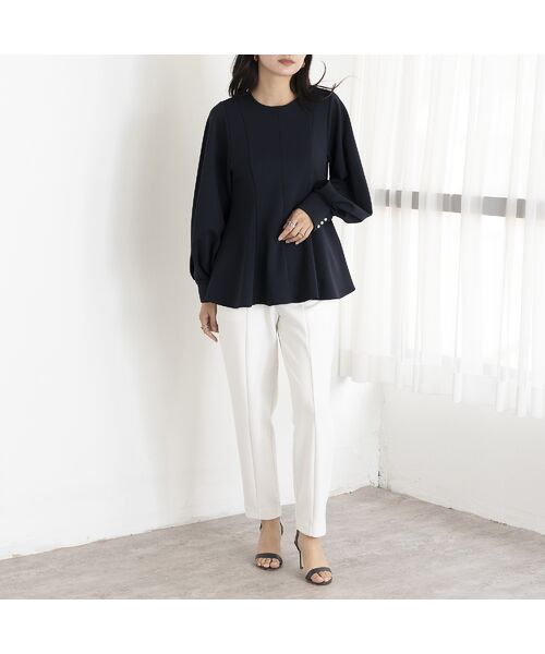 EUCLAID / エウクレイド シャツ・ブラウス | パールボタンフレアブラウス | 詳細13