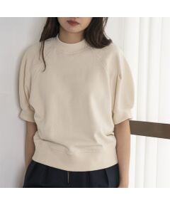 EUCLAID / エウクレイド カットソー | タックスリーブスウェットＴシャツ