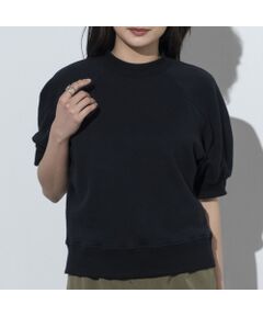 EUCLAID / エウクレイド カットソー | タックスリーブスウェットＴシャツ