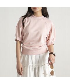 EUCLAID / エウクレイド カットソー | タックスリーブスウェットＴシャツ