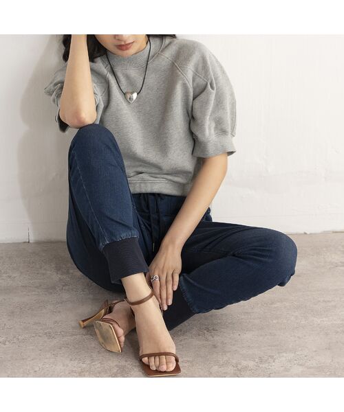 EUCLAID / エウクレイド カットソー | タックスリーブスウェットＴシャツ | 詳細13