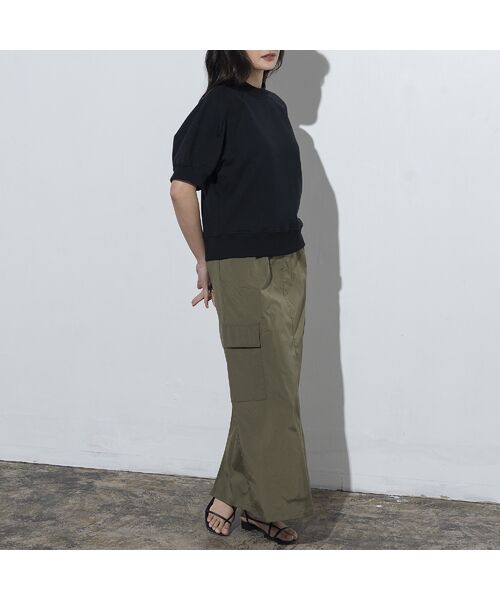 EUCLAID / エウクレイド カットソー | タックスリーブスウェットＴシャツ | 詳細16