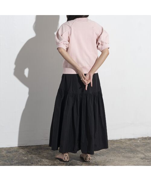 EUCLAID / エウクレイド カットソー | タックスリーブスウェットＴシャツ | 詳細3