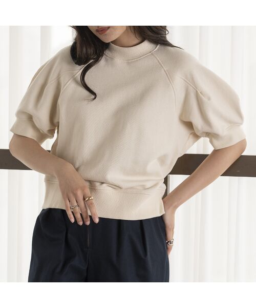 EUCLAID / エウクレイド カットソー | タックスリーブスウェットＴシャツ | 詳細6