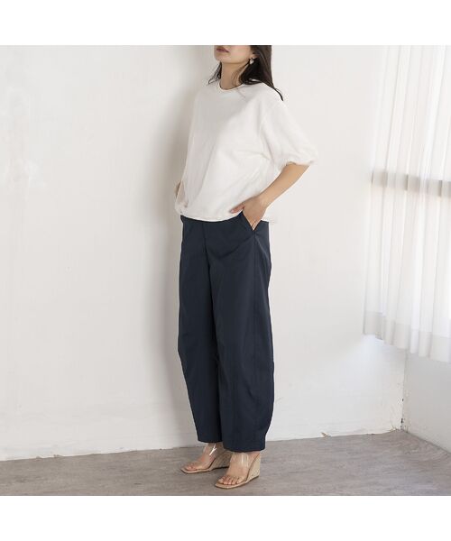 EUCLAID / エウクレイド カットソー | 【雑誌掲載】チュールレイヤードスウェットＴシャツ | 詳細2