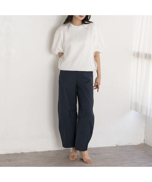 EUCLAID / エウクレイド カットソー | 【雑誌掲載】チュールレイヤードスウェットＴシャツ | 詳細4