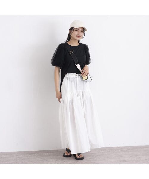 EUCLAID / エウクレイド カットソー | チュールスリーブカットソー | 詳細10