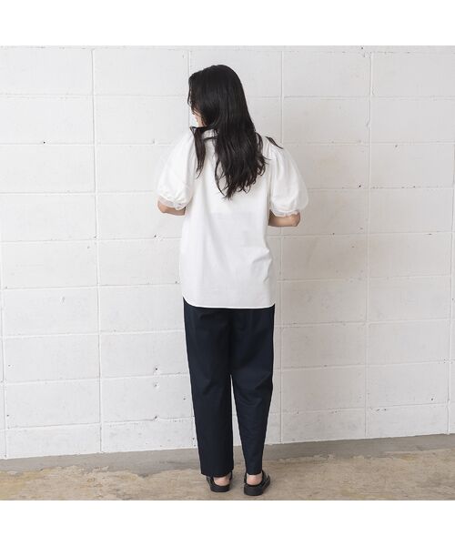 EUCLAID / エウクレイド カットソー | チュールスリーブカットソー | 詳細4