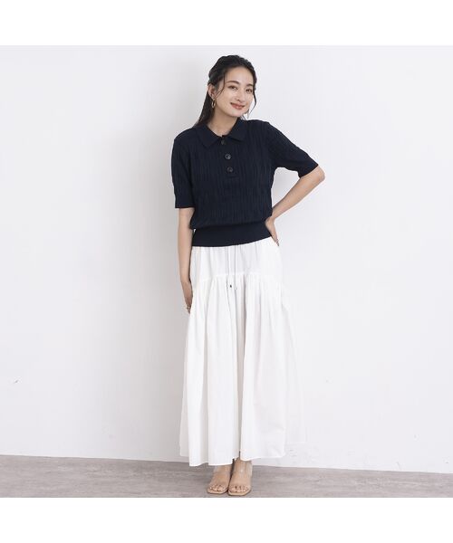 EUCLAID / エウクレイド ニット・セーター | ケーブルポロニット | 詳細12