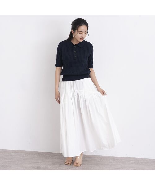 EUCLAID / エウクレイド ニット・セーター | ケーブルポロニット | 詳細13