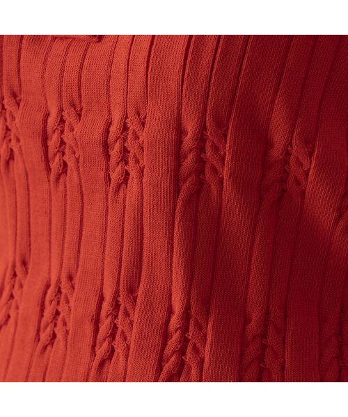 EUCLAID / エウクレイド ニット・セーター | ケーブルポロニット | 詳細3