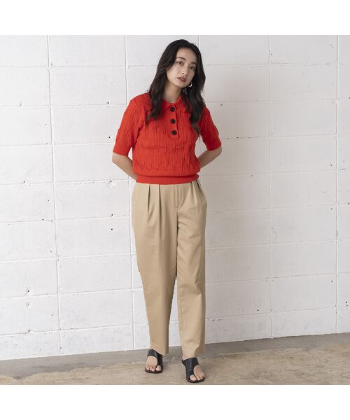 EUCLAID / エウクレイド ニット・セーター | ケーブルポロニット | 詳細8