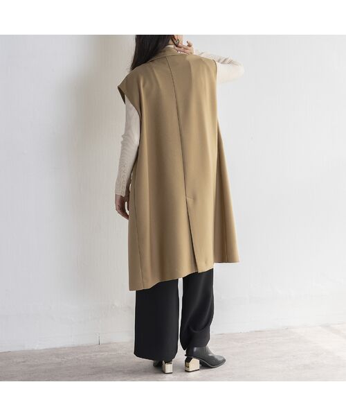 EUCLAID / エウクレイド ベスト | 【雑誌掲載】ダブルボタンロングジレ | 詳細3