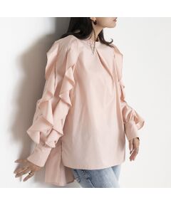 EUCLAID / エウクレイド シャツ・ブラウス | 【雑誌掲載】フリルスリーブブラウス