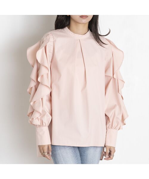 EUCLAID / エウクレイド シャツ・ブラウス | 【雑誌掲載】フリルスリーブブラウス | 詳細8