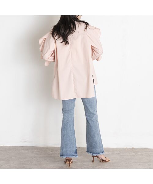 EUCLAID / エウクレイド シャツ・ブラウス | 【雑誌掲載】フリルスリーブブラウス | 詳細17