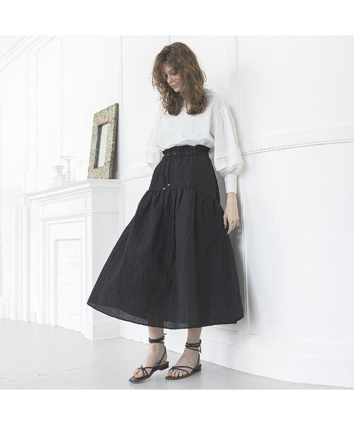 EUCLAID / エウクレイド ミニ・ひざ丈スカート | 【VERY掲載】ふくれジャカードスカート | 詳細15