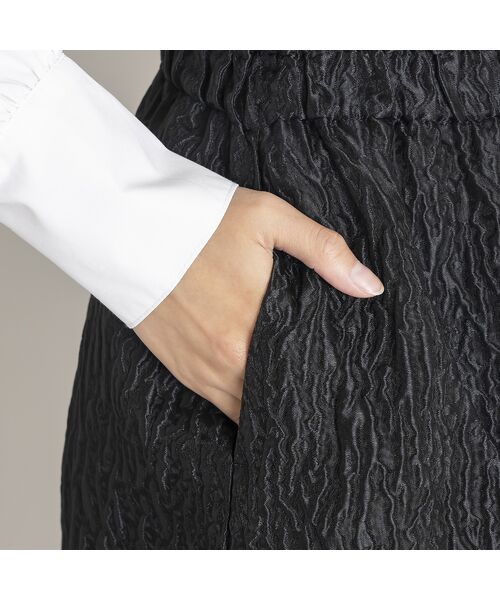 EUCLAID / エウクレイド ミニ・ひざ丈スカート | 【VERY掲載】ふくれジャカードスカート | 詳細3