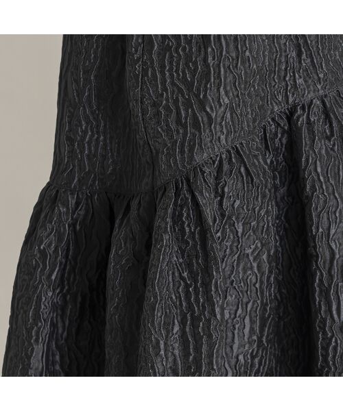 EUCLAID / エウクレイド ミニ・ひざ丈スカート | 【VERY掲載】ふくれジャカードスカート | 詳細4