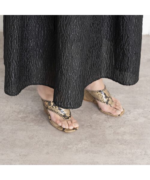 EUCLAID / エウクレイド ミニ・ひざ丈スカート | 【VERY掲載】ふくれジャカードスカート | 詳細5