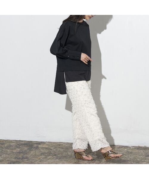 EUCLAID / エウクレイド カットソー | 【雑誌掲載】タックスリーブプルオーバー | 詳細11