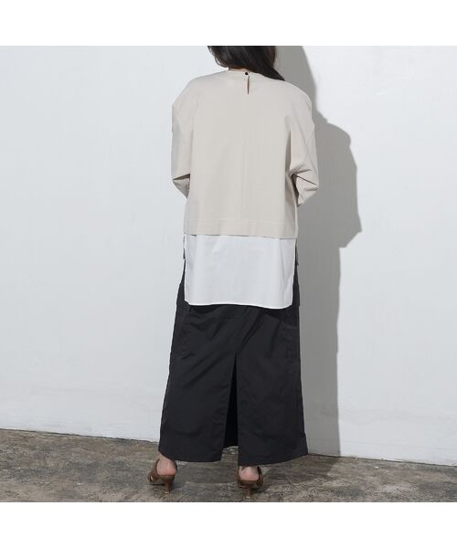 EUCLAID / エウクレイド カットソー | 【雑誌掲載】タックスリーブプルオーバー | 詳細3