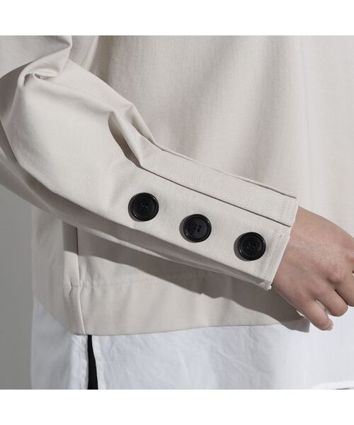 EUCLAID / エウクレイド カットソー | 【雑誌掲載】タックスリーブプルオーバー | 詳細6