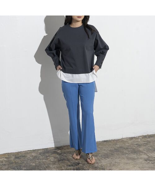 EUCLAID / エウクレイド カットソー | 【雑誌掲載】タックスリーブプルオーバー | 詳細8