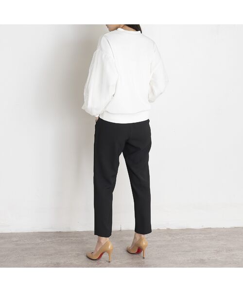 EUCLAID / エウクレイド カットソー | 【雑誌掲載】チュールスリーブプルオーバー | 詳細8