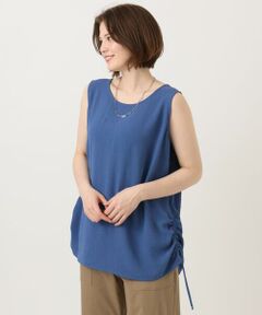 eur3 / エウルキューブ タンクトップ | 【大きいサイズ】サイドストリングタンクトップ