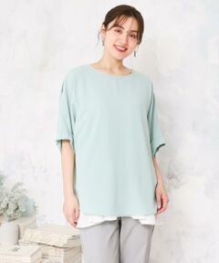 eur3 / エウルキューブ シャツ・ブラウス | 【大きいサイズ】ポーラバックタックブラウス