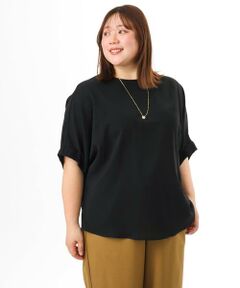 eur3 / エウルキューブ シャツ・ブラウス | 【大きいサイズ】ポーラバックタックブラウス