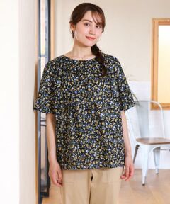 eur3 / エウルキューブ シャツ・ブラウス | 【WEB先行販売】【大きいサイズ】フルーツプリントブラウス