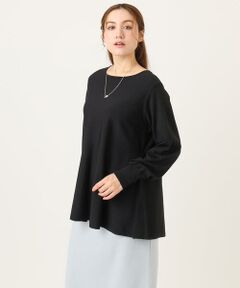eur3 / エウルキューブ ニット・セーター | 【大きいサイズ】ペプラムニット