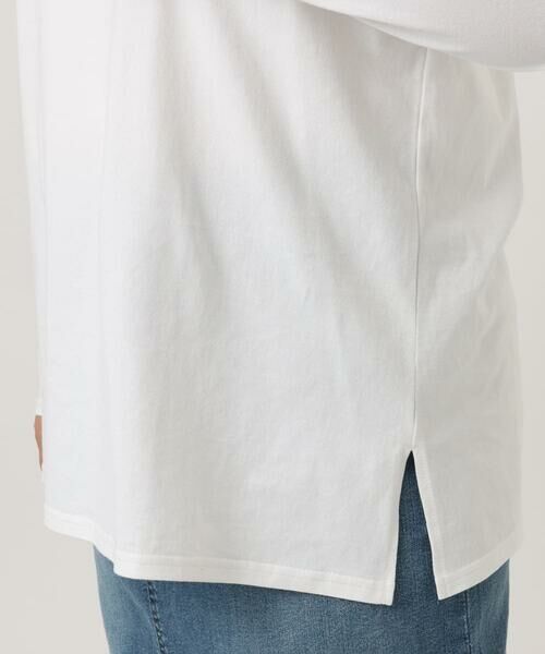eur3 / エウルキューブ カットソー | 【大きいサイズ】コットン長袖Tシャツ | 詳細6
